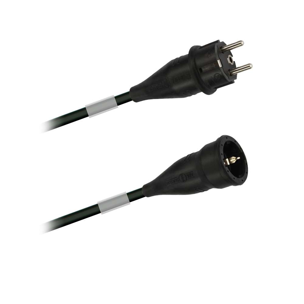 MAS Premium 5-100m rubberen slang energiekabel bouwplaatskabel H07RN-F 3G 1, 3G 1,5, 3G 2,5, 3G 4, 3G 6, 3G 10 of 3x 1,5 flexibele kabel voor zware apparatuur (H07RN-F 3G 4 mm²