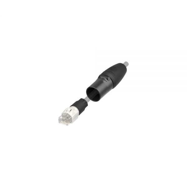 XLR-Daten RJ 45-Gehäuse etherCON Retractable