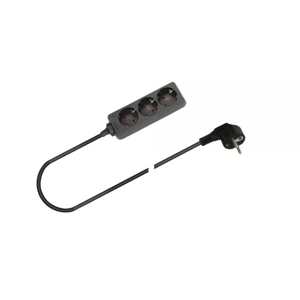 3-fach Schuko-Steckdosenleiste